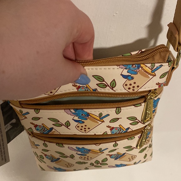 Loungefly Disney Lilo & Stitch Boba Crossbody Bag - Picture 13 of 16